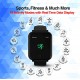 GOQii Smart Vital Plus SpO2 1.57"Smartwatch Black