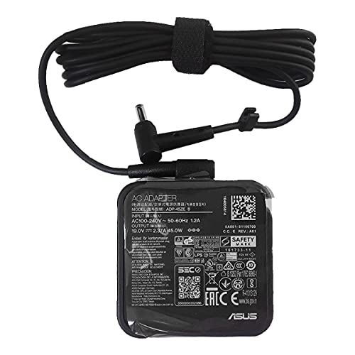 ASUS 45W 20V Laptop Charger Adapter with 4.0mm Pin Compatible for Asus VivoBook X540 X412 and M509 Models ASUS 45W 20V Laptop Charger Adapter with 4.0mm Pin Compatible for Asus VivoBook X540 X412 and M509 Models
