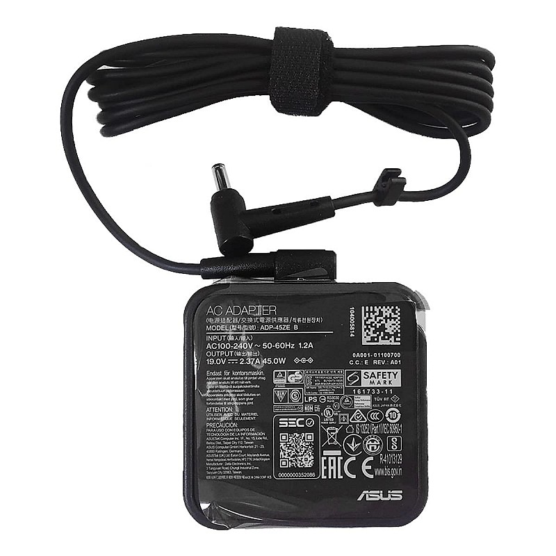 ASUS 45W 20V Laptop Charger Adapter with 4.0mm Pin Compatible for Asus VivoBook X540 X412 and M509 Models