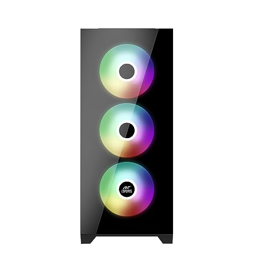 Ant Esports ICE-320TG Mid Tower Computer Case I Gaming Cabinet Supports ATX, Micro-ATX, Motherboard Black Ant Esports ICE-320TG Mid Tower Computer Case I Gaming Cabinet Supports ATX, Micro-ATX, Motherboard Black