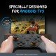EvoFox Elite Ops Wireless Gamepad for Google TV and Android TV 8+ Hours of Play Time (Dusk Grey)