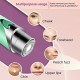 AGARO Facial Hair Remover Mhr100 For Women, Flawless Electric Painless Hair Remover For Upper Lip, Chin & Cheeks Eye Green