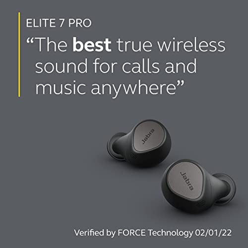 Jabra Elite 7 Pro in Ear Bluetooth Truly Wireless in Ear Earbuds with Mic (Black) Jabra Elite 7 Pro in Ear Bluetooth Truly Wireless in Ear Earbuds with Mic (Black)