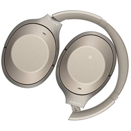 Sony WH-1000XM2 Wireless Headphone with Mic (Gold)