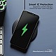 boAt floAtpad 350 Qi Certified Wireless Charger with 6mm Transmission Range, Smart IC Protection Against Damage Carbon Black