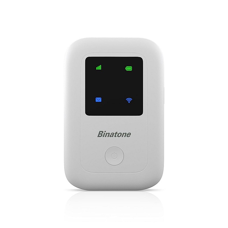 Binatone 4G MiFi Device BMF423-3G/4G LTE Advanced 150 mbps Mobile Wi-Fi Hotspot Device Single Band