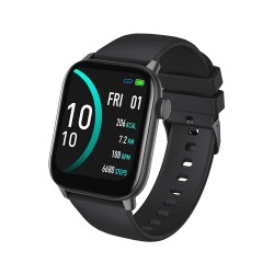 GIONEE STYLFIT GSW5 Pro Smartwatch with 1.69 (4.29 cm) Full Touch Display Matte Black