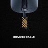 Cosmic Byte Orcus RGB Honeycomb Gaming USB Mouse with Software, Ultra Lightweight 74Grams, Braided Cable (Black)