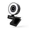 Ant Esports StreamCam120 Streaming 1080P HD Webcam Built in Adjustable Ring Light and Mic