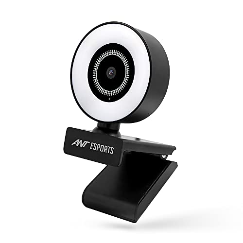 Ant Esports StreamCam120 Streaming 1080P HD Webcam Built in Adjustable Ring Light and Mic Ant Esports StreamCam120 Streaming 1080P HD Webcam Built in Adjustable Ring Light and Mic