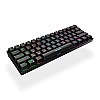 Ant Esports MK1300 Mini Wired Mechanical Gaming Keyboard Blue Switches Black