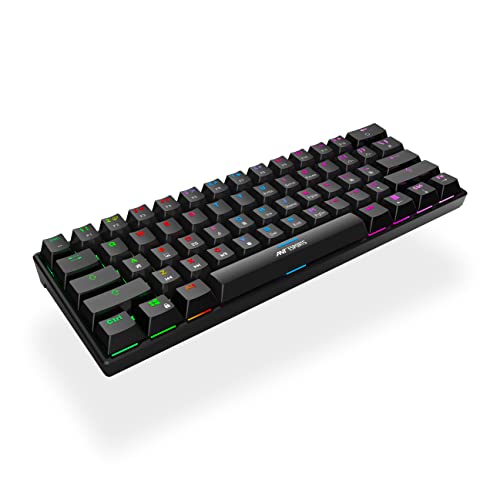 Ant Esports MK1300 Mini Wired Mechanical Gaming Keyboard Blue Switches Black Ant Esports MK1300 Mini Wired Mechanical Gaming Keyboard Blue Switches Black