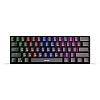 Ant Esports MK1300 Mini Wired Mechanical Gaming Keyboard Blue Switches Black