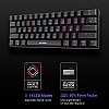 Ant Esports MK1300 Mini Wired Mechanical Gaming Keyboard Blue Switches Black