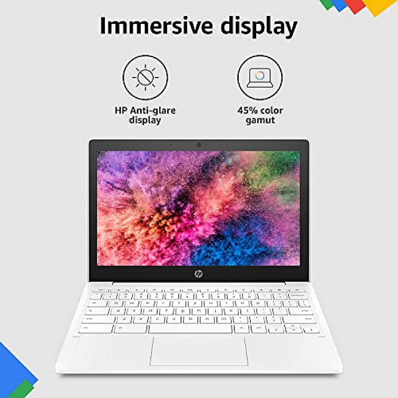 HP Chromebook MediaTek Kompanio 500 11.6 inch (29.5 cm) HD, Anti -Glare, Touchscreen Laptop