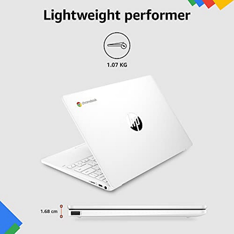 HP Chromebook MediaTek Kompanio 500 11.6 inch (29.5 cm) HD, Anti -Glare, Touchscreen Laptop