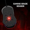 Redgear A-15 Wired Gaming Mouse with RGB, Semi-Honeycomb Design and Upto 6400 dpi for Windows PC Gamers (White)