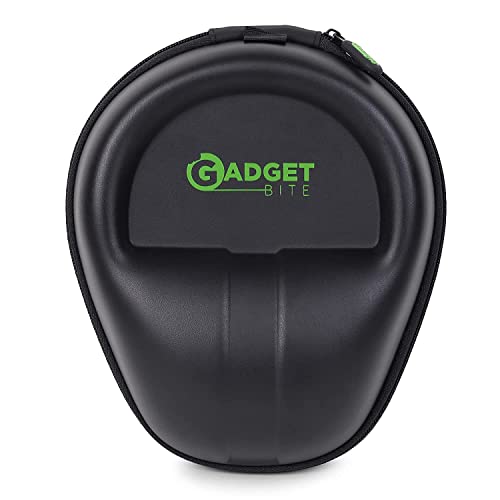 GadgetBite Headphone Vinyl Carrying Case Earpads Storage Bag (Black) GadgetBite Headphone Vinyl Carrying Case Earpads Storage Bag (Black)