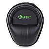 GadgetBite Headphone Vinyl Carrying Case Earpads Storage Bag (Black)