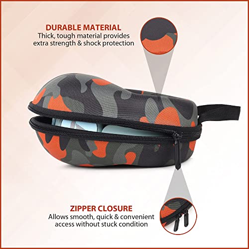GadgetBite Headphone Vinyl Carrying Case Earpads Storage Bag (Black) GadgetBite Headphone Vinyl Carrying Case Earpads Storage Bag (Black)