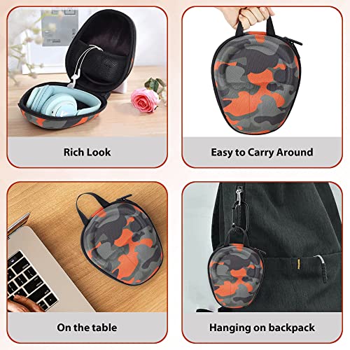 GadgetBite Headphone Vinyl Carrying Case Earpads Storage Bag (Black) GadgetBite Headphone Vinyl Carrying Case Earpads Storage Bag (Black)