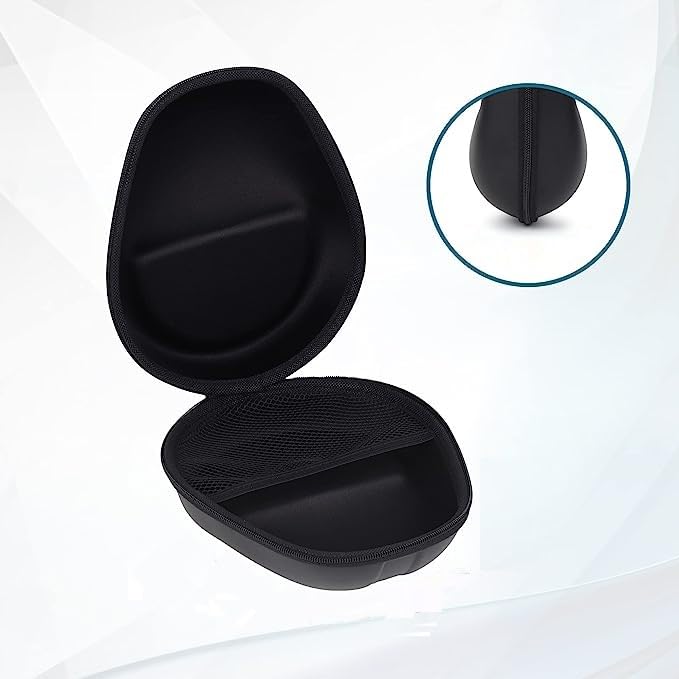GadgetBite Headphone Vinyl Carrying Case Earpads Storage Bag (Black) GadgetBite Headphone Vinyl Carrying Case Earpads Storage Bag (Black)