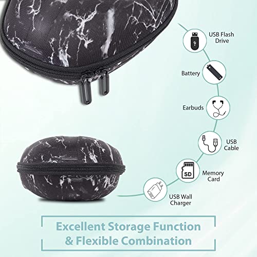 GadgetBite Headphone Vinyl Carrying Case Earpads Storage Bag (Black) GadgetBite Headphone Vinyl Carrying Case Earpads Storage Bag (Black)