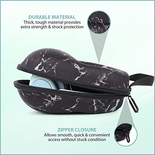 GadgetBite Headphone Vinyl Carrying Case Earpads Storage Bag (Black) GadgetBite Headphone Vinyl Carrying Case Earpads Storage Bag (Black)