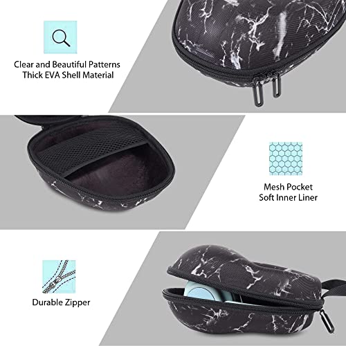 GadgetBite Headphone Vinyl Carrying Case Earpads Storage Bag (Black) GadgetBite Headphone Vinyl Carrying Case Earpads Storage Bag (Black)
