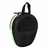 GadgetBite Headphone Vinyl Carrying Case Earpads Storage Bag (Black)