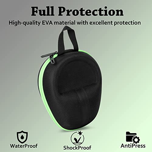 GadgetBite Headphone Vinyl Carrying Case Earpads Storage Bag (Black) GadgetBite Headphone Vinyl Carrying Case Earpads Storage Bag (Black)