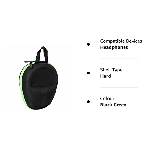 GadgetBite Headphone Vinyl Carrying Case Earpads Storage Bag (Black) GadgetBite Headphone Vinyl Carrying Case Earpads Storage Bag (Black)