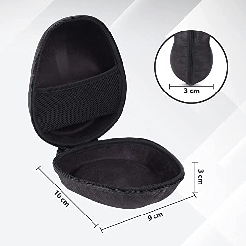 GadgetBite Headphone Vinyl Carrying Case Earpads Storage Bag (Black) GadgetBite Headphone Vinyl Carrying Case Earpads Storage Bag (Black)