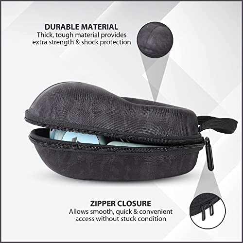 GadgetBite Headphone Vinyl Carrying Case Earpads Storage Bag (Black) GadgetBite Headphone Vinyl Carrying Case Earpads Storage Bag (Black)