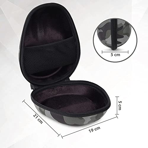 GadgetBite Headphone Vinyl Carrying Case Earpads Storage Bag (Black) GadgetBite Headphone Vinyl Carrying Case Earpads Storage Bag (Black)