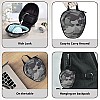 GadgetBite Headphone Vinyl Carrying Case Earpads Storage Bag (Black)