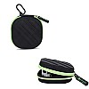 GadgetBite Headphone Vinyl Carrying Case Earpads Storage Bag (Black)