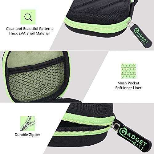 GadgetBite Headphone Vinyl Carrying Case Earpads Storage Bag (Black) GadgetBite Headphone Vinyl Carrying Case Earpads Storage Bag (Black)