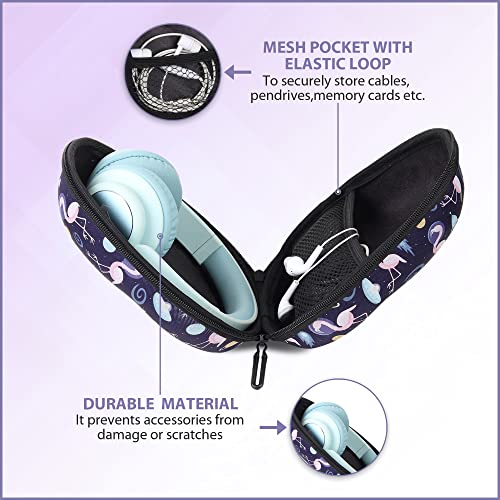 GadgetBite Headphone Vinyl Carrying Case Earpads Storage Bag (Black) GadgetBite Headphone Vinyl Carrying Case Earpads Storage Bag (Black)