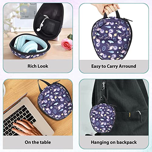 GadgetBite Headphone Vinyl Carrying Case Earpads Storage Bag (Black) GadgetBite Headphone Vinyl Carrying Case Earpads Storage Bag (Black)