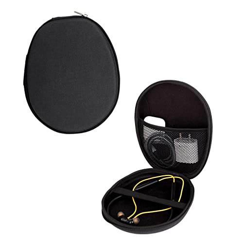 GadgetBite Headphone Vinyl Carrying Case Earpads Storage Bag (Black) GadgetBite Headphone Vinyl Carrying Case Earpads Storage Bag (Black)