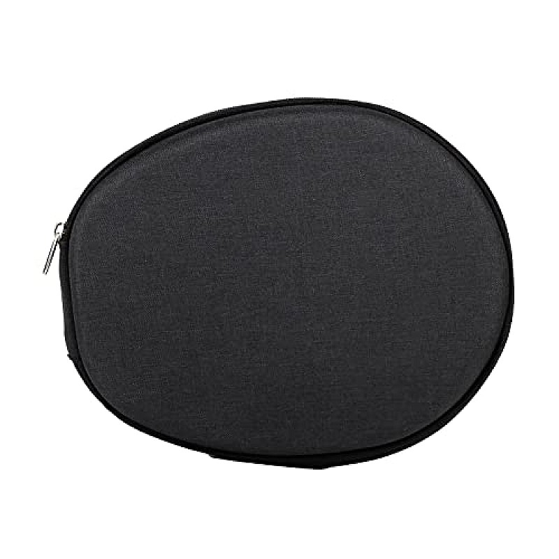 GadgetBite Headphone Vinyl Carrying Case Earpads Storage Bag (Black)