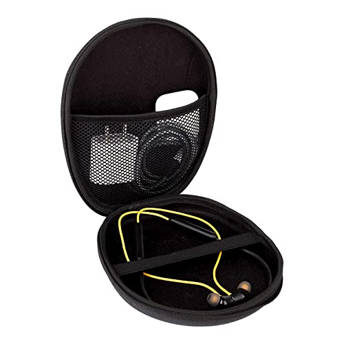 GadgetBite Headphone Vinyl Carrying Case Earpads Storage Bag (Black) GadgetBite Headphone Vinyl Carrying Case Earpads Storage Bag (Black)