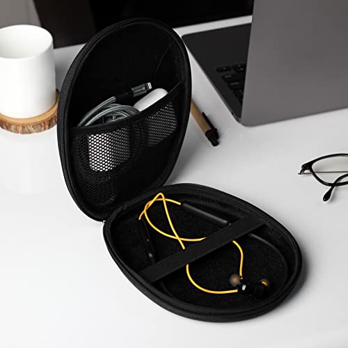 GadgetBite Headphone Vinyl Carrying Case Earpads Storage Bag (Black) GadgetBite Headphone Vinyl Carrying Case Earpads Storage Bag (Black)
