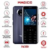 Itel Magic3 Wi-Fi Bluetooth, USB, 9.5mm Slim Unibody Design, 2.8" Bigger Display it6350 Smart Touch Keypad (Black)