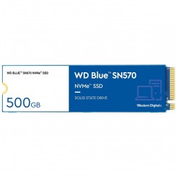 Western Digital WD Blue SN570 NVMe 500GB, Upto 3500MB/s, with Free 1 Month Adobe Creative Cloud Subscription (SSD) (WDS500G3B0C)