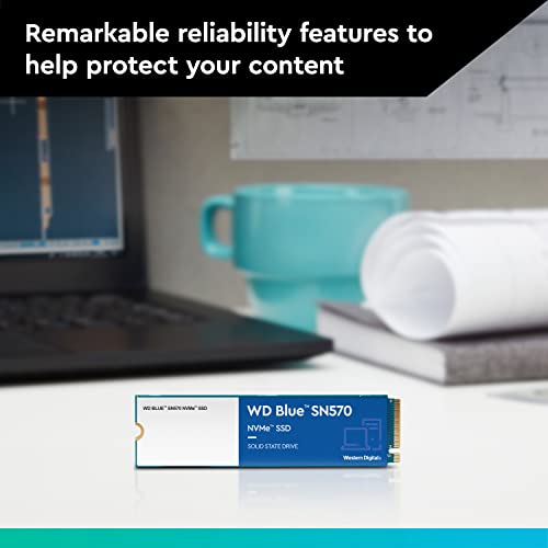 Western Digital WD Blue SN570 NVMe 500GB, Upto 3500MB/s, with Free 1 Month Adobe Creative Cloud Subscription (SSD) (WDS500G3B0C) Western Digital WD Blue SN570 NVMe 500GB, Upto 3500MB/s, with Free 1 Month Adobe Creative Cloud Subscription (SSD) (WDS500G3B0C)