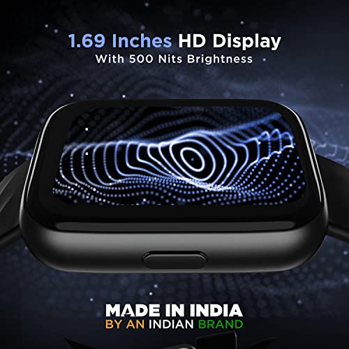 boAt Wave Pro47 Made in India Smartwatch with 1.69 HD Display, Fast Charging (Active Black) boAt Wave Pro47 Made in India Smartwatch with 1.69 HD Display, Fast Charging (Active Black)