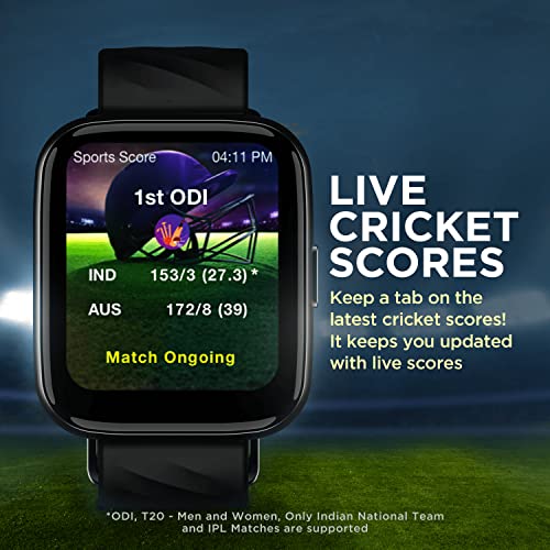 boAt Wave Pro47 Made in India Smartwatch with 1.69 HD Display, Fast Charging (Active Black) boAt Wave Pro47 Made in India Smartwatch with 1.69 HD Display, Fast Charging (Active Black)