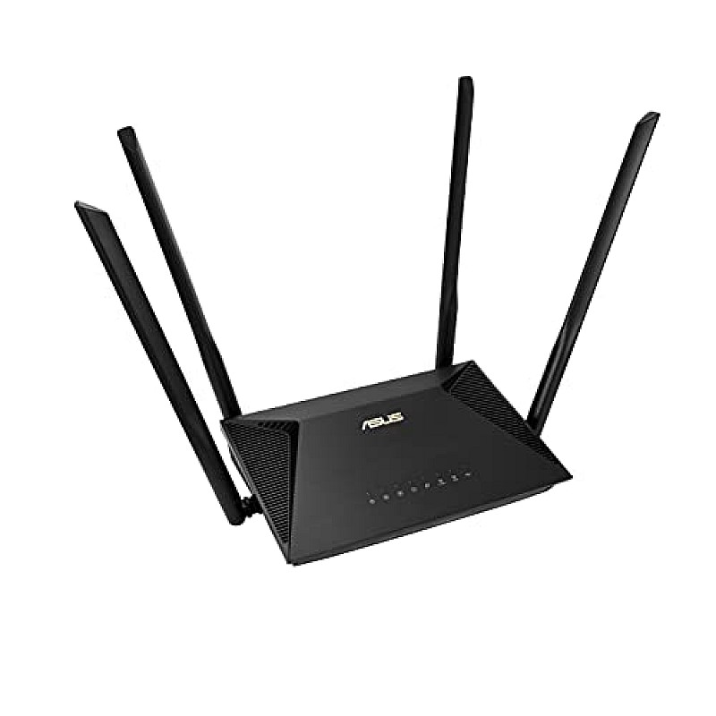 ASUS RT-AX53U (AX1800) Dual Band WiFi 6 Extendable Router Black